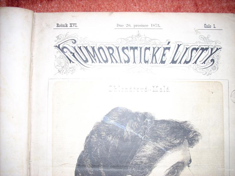 Humoristické listy 1873-1874